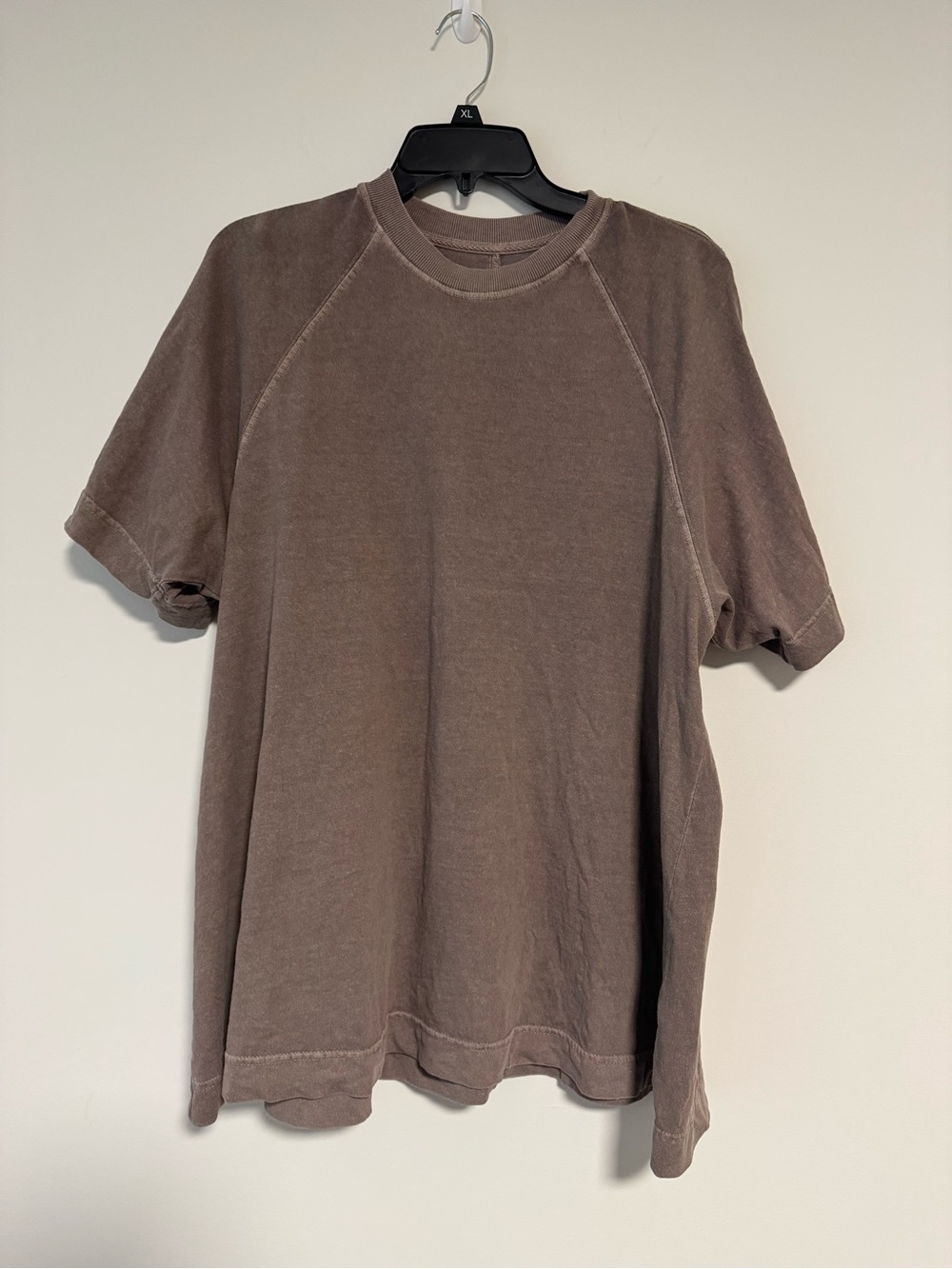 FP Movement by Free People Washed Brown Short Sleeve Crew Tee